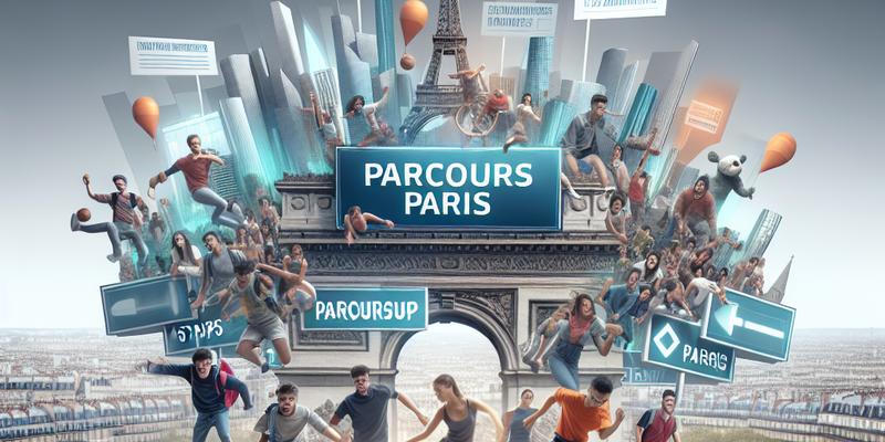 STAPS Paris : Les Inscriptions Parcoursup